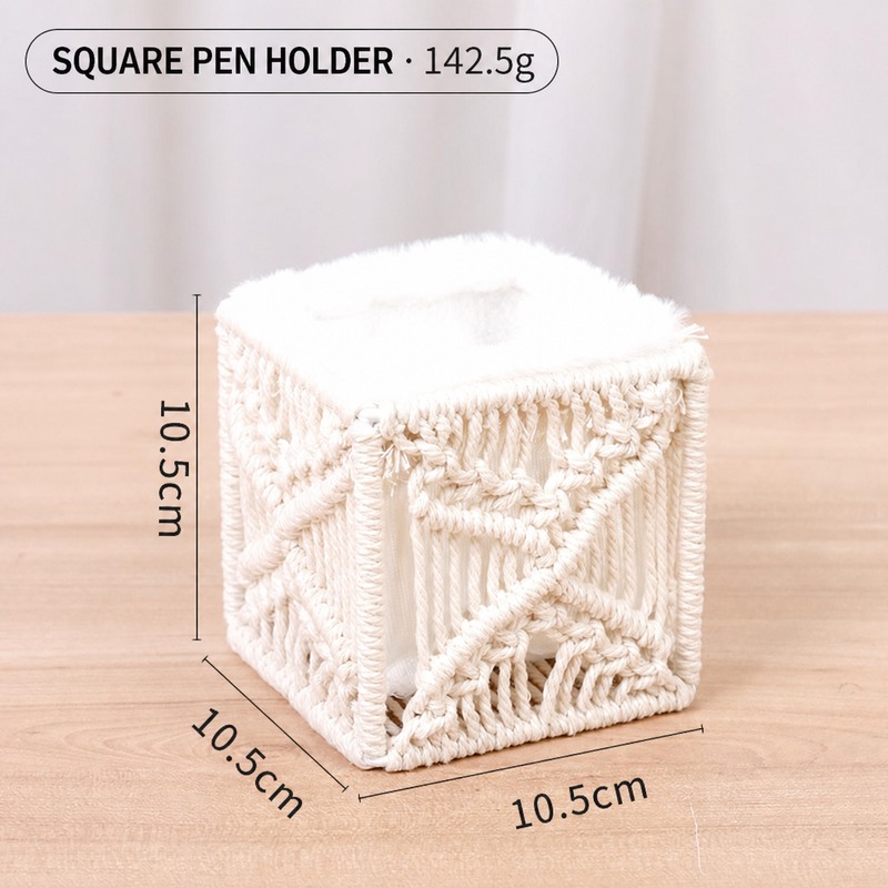 Macramé Desktop Organizer · 2219 5