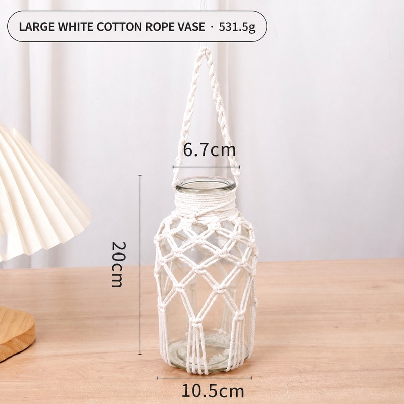 Handwoven Macramé Decorative Accessory · 4148 5