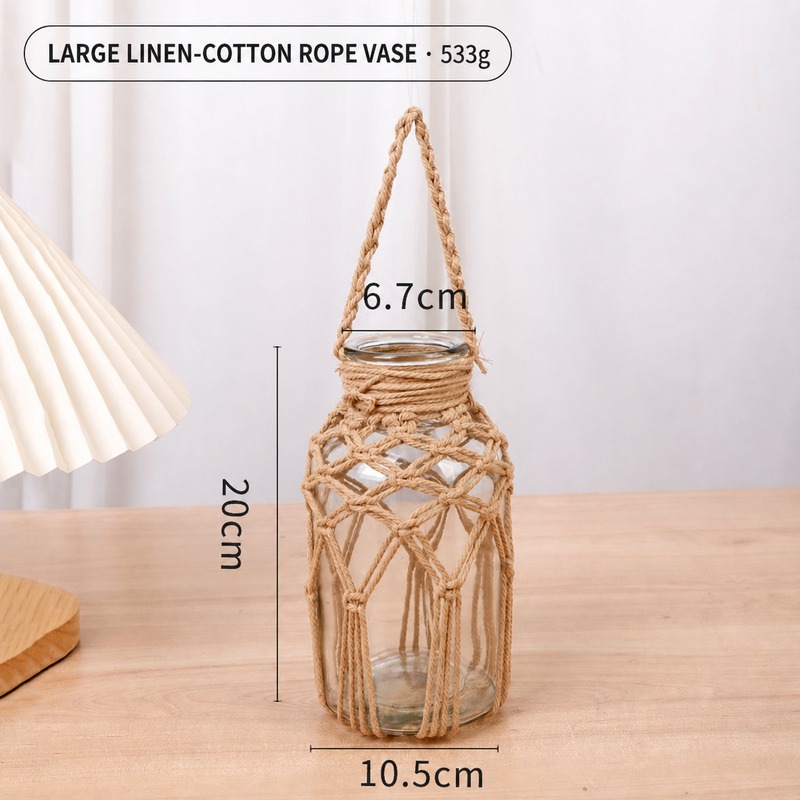 Handwoven Macramé Decorative Accessory · 4148 6