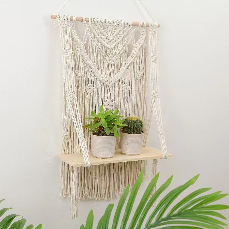 Bohemian Handwoven Macramé Wall Hanging · 8399 5