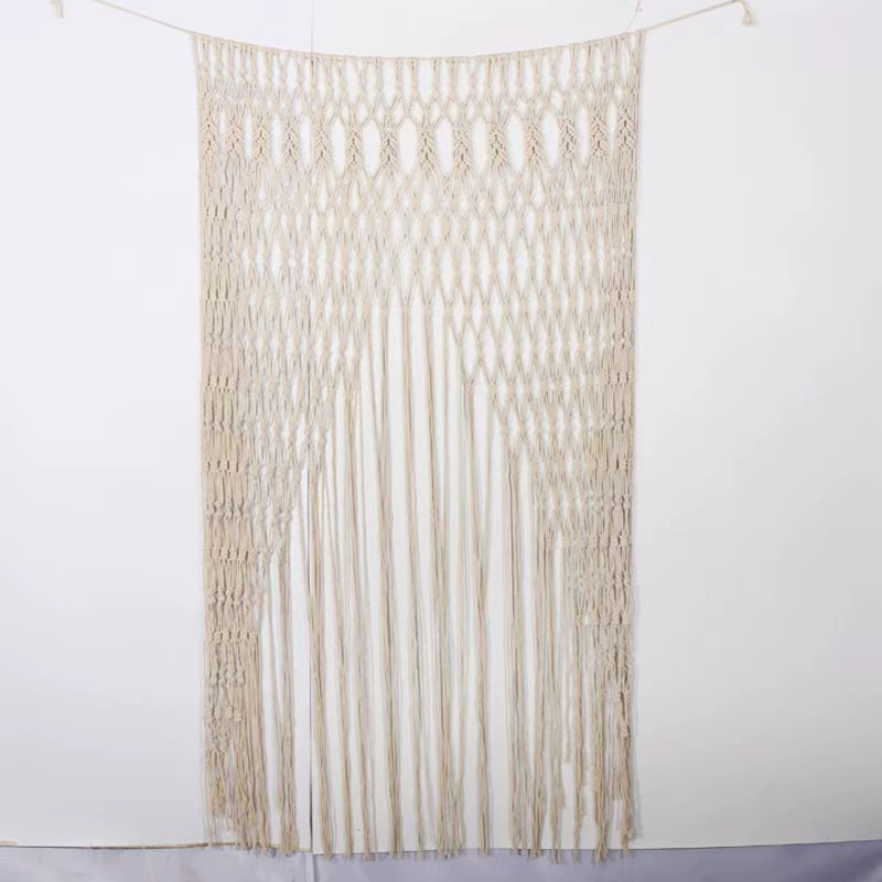 Bohemian Handwoven Macramé Curtain · 7089 4
