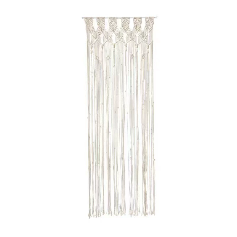 Bohemian Handwoven Macramé Curtain · 7089 8