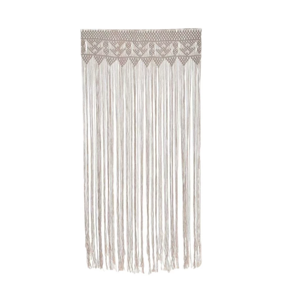 Bohemian Handwoven Macramé Curtain · 7089 11