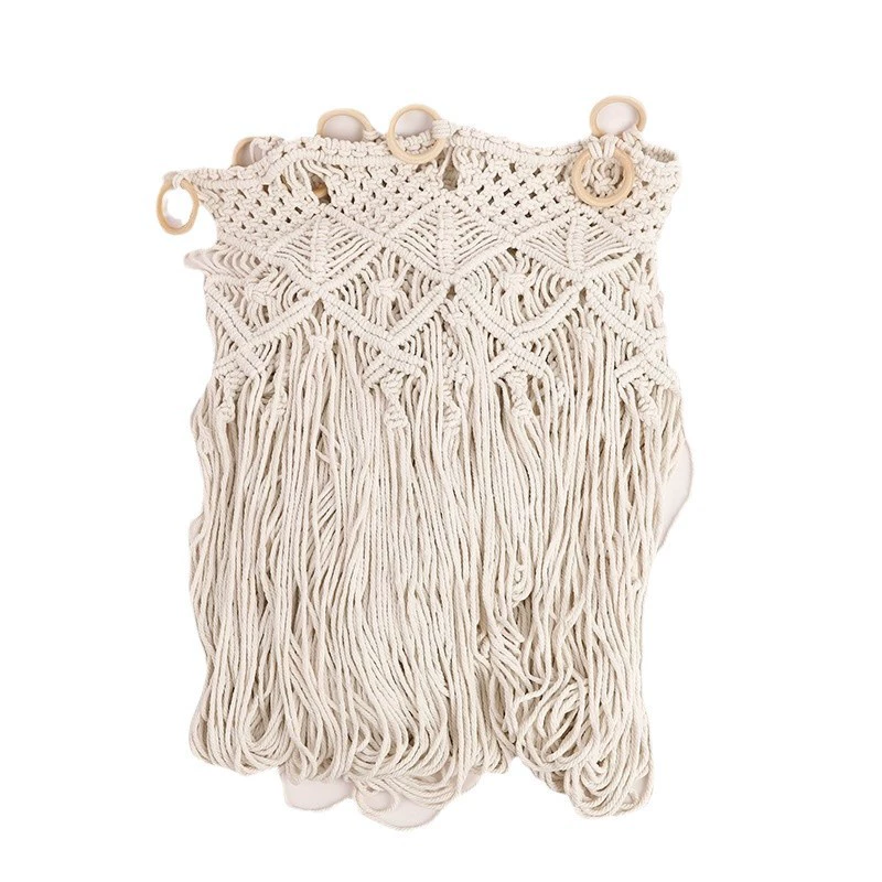 Bohemian Handwoven Macramé Curtain · 6749 5