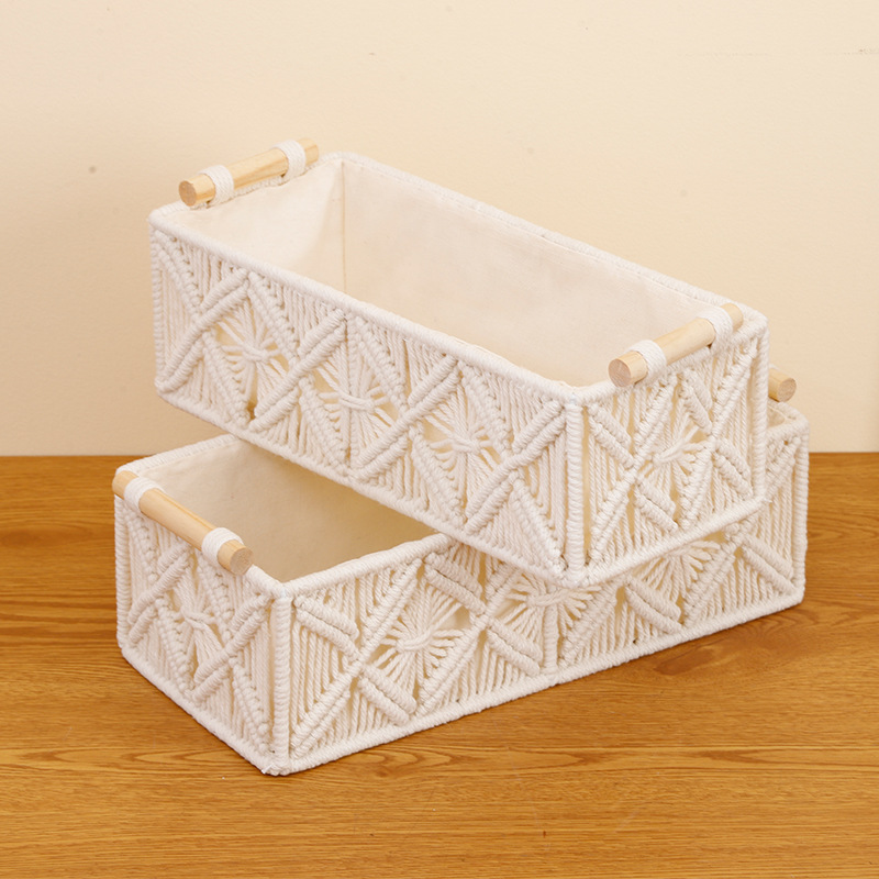 Cotton Rope Woven Storage Basket · 4949 3