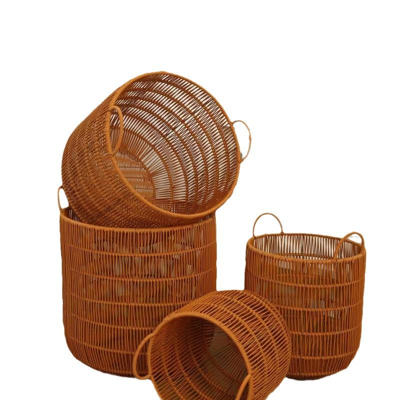 Cotton Rope Woven Storage Basket · 7893 4