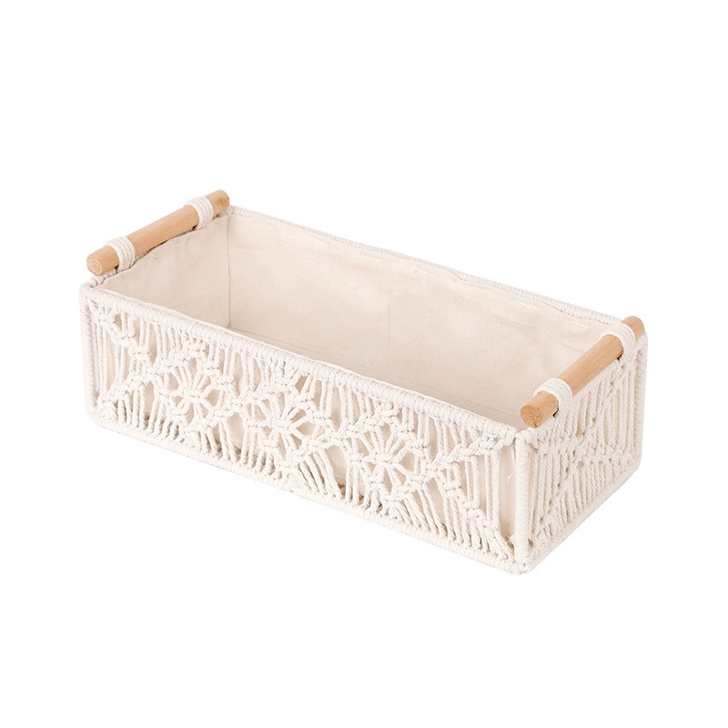 Cotton Rope Woven Storage Basket · 0881 2