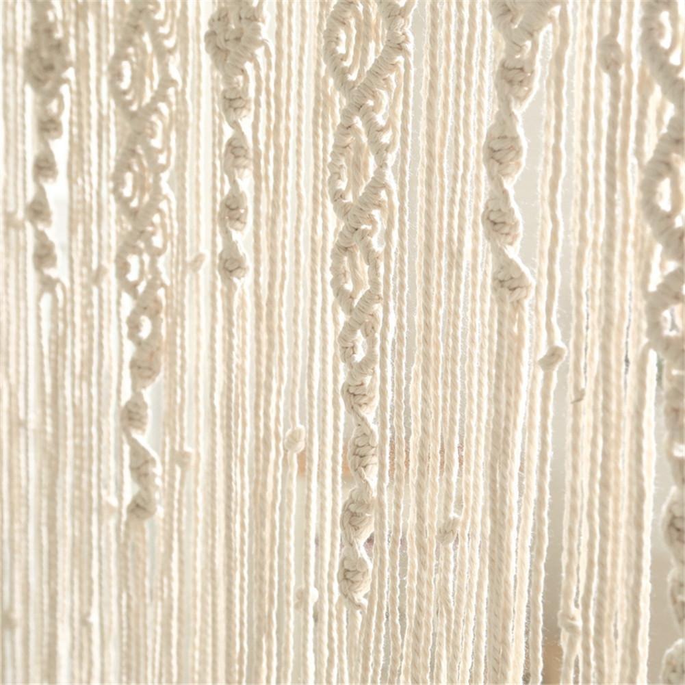 Bohemian Handwoven Macramé Curtain · 5492 2