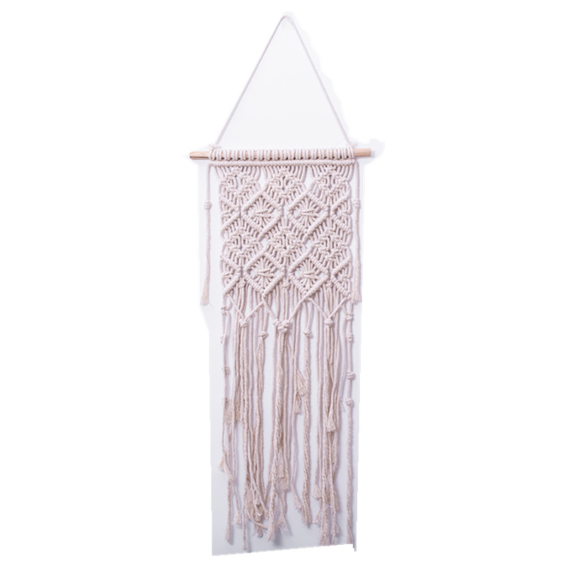 Bohemian Handwoven Macramé Wall Hanging · 2483 4
