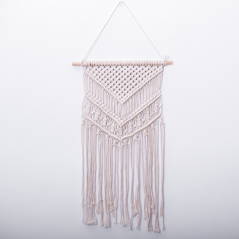 Bohemian Handwoven Macramé Wall Hanging · 3394 3