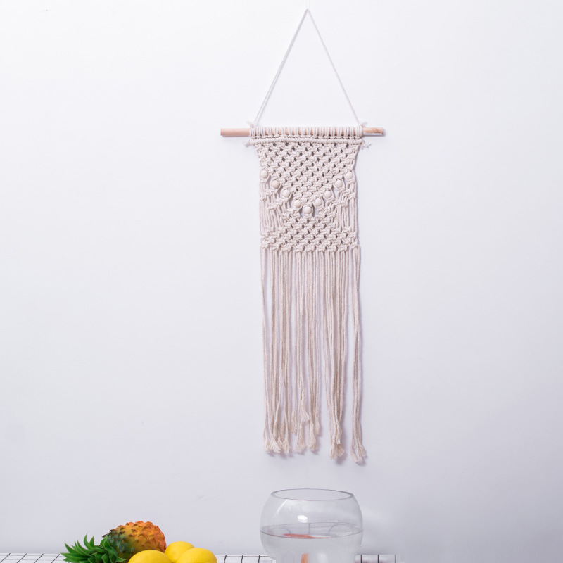Bohemian Handwoven Macramé Wall Hanging · 7801 4