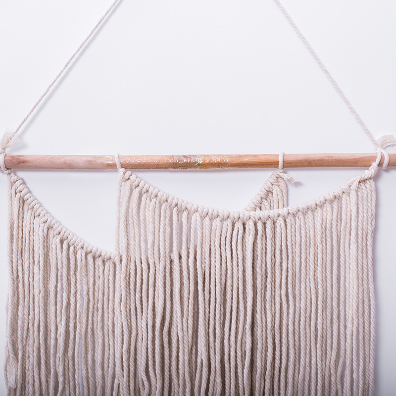 Bohemian Handwoven Macramé Wall Hanging · 1940 3