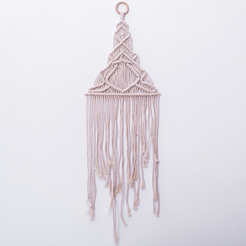 Bohemian Handwoven Macramé Wall Hanging · 8095 4