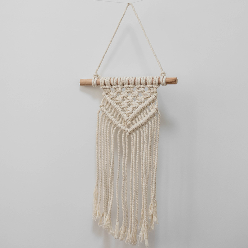 Bohemian Handwoven Macramé Wall Hanging · 9764 3