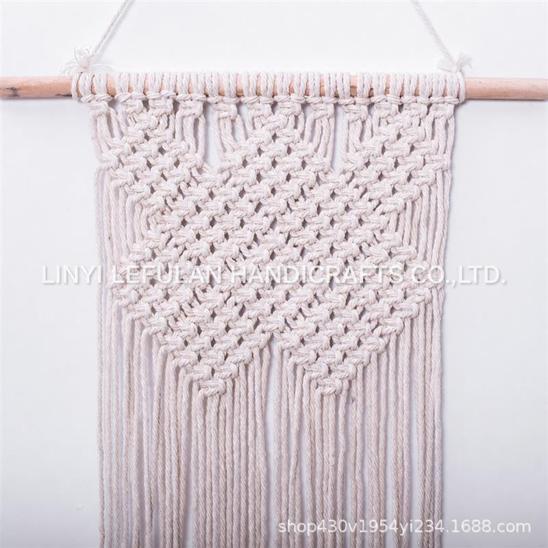 Bohemian Handwoven Macramé Wall Hanging · 6941 3