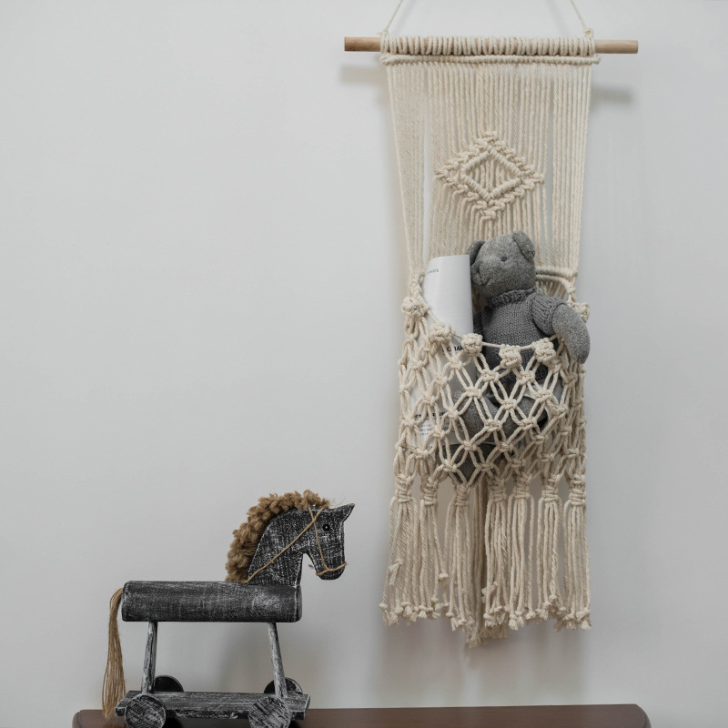 Bohemian Handwoven Macramé Wall Hanging · 4917 5