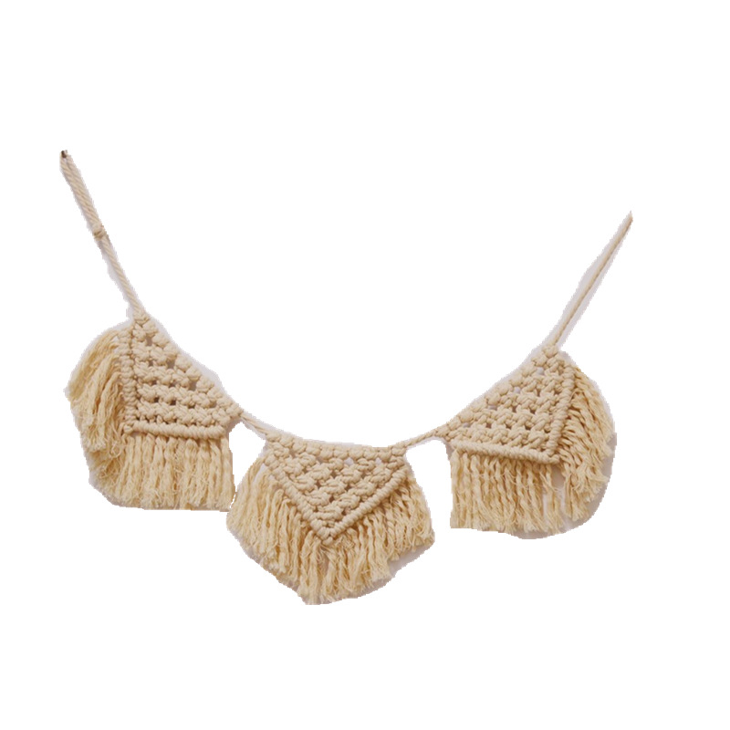 Bohemian Handwoven Macramé Wall Hanging · 1780 4