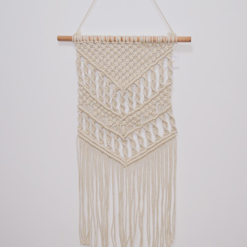 Bohemian Handwoven Macramé Wall Hanging · 7363 3