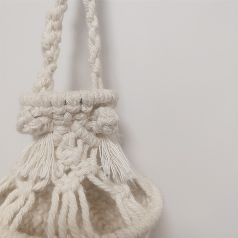Handwoven Macramé Pendant Lampshade · 1588 4