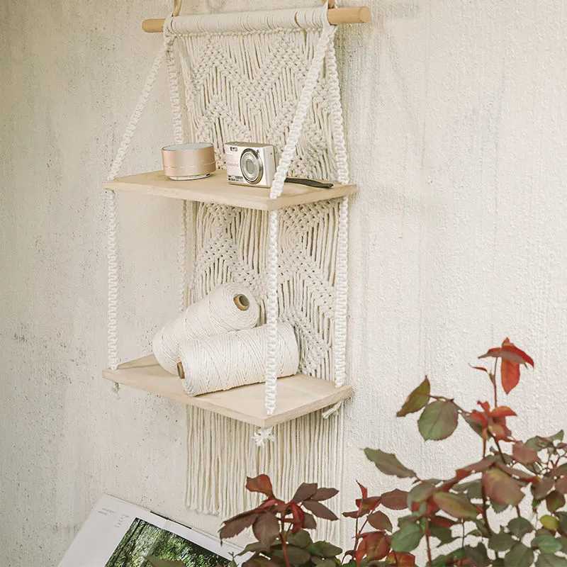 Bohemian Handwoven Macramé Wall Hanging · 4189 3