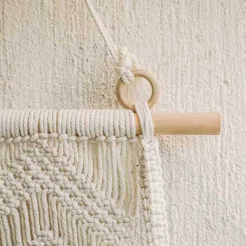 Bohemian Handwoven Macramé Wall Hanging · 4189 4