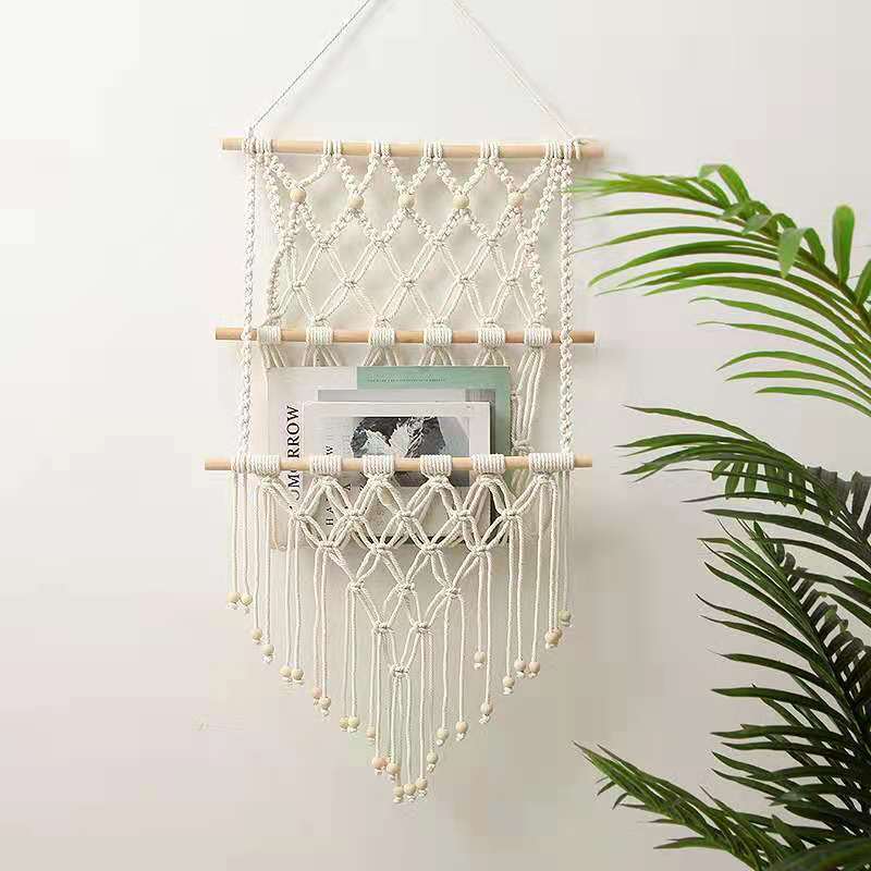 Bohemian Handwoven Macramé Wall Hanging · 7953 2