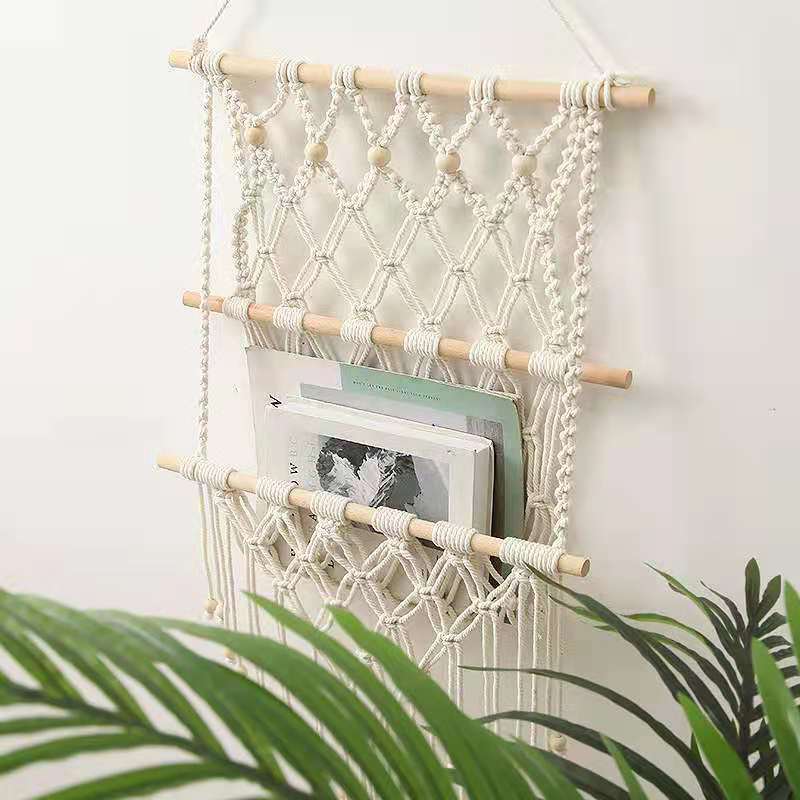Bohemian Handwoven Macramé Wall Hanging · 7953 4