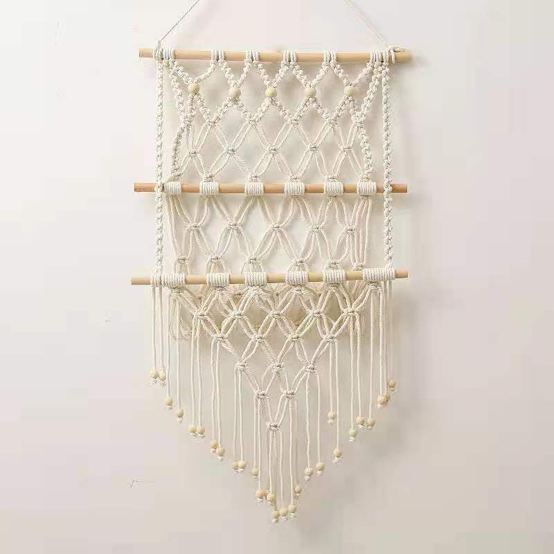 Bohemian Handwoven Macramé Wall Hanging · 7953 5