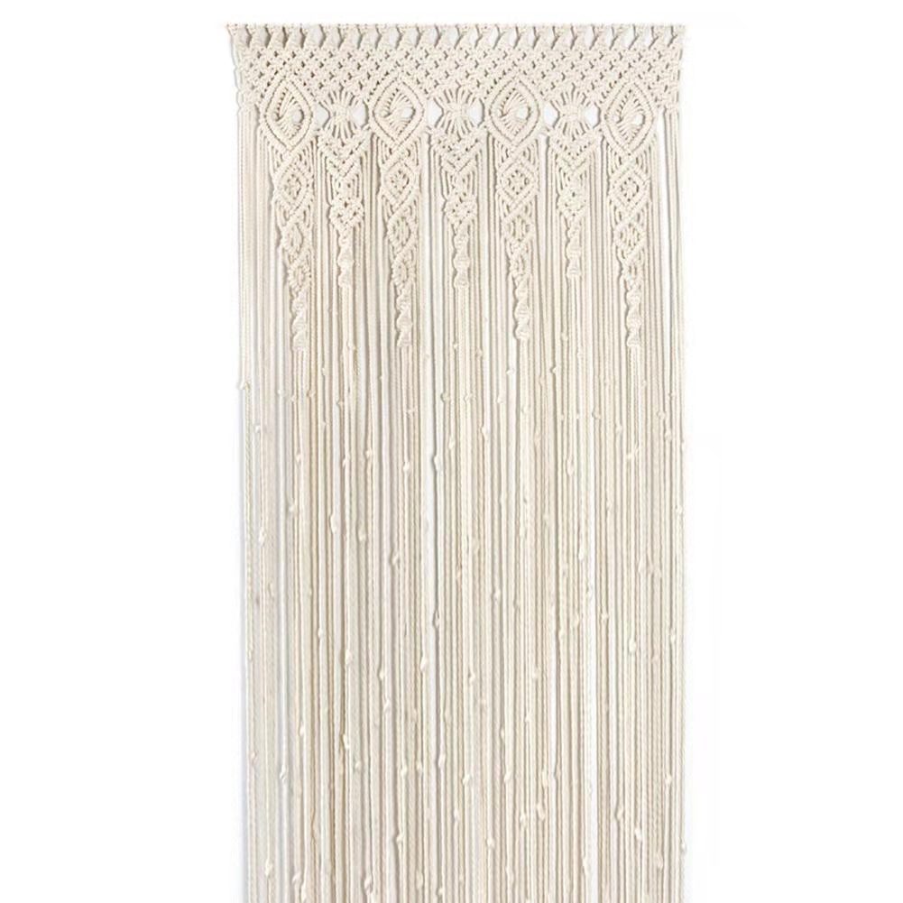 Bohemian Handwoven Macramé Curtain · 1905 3