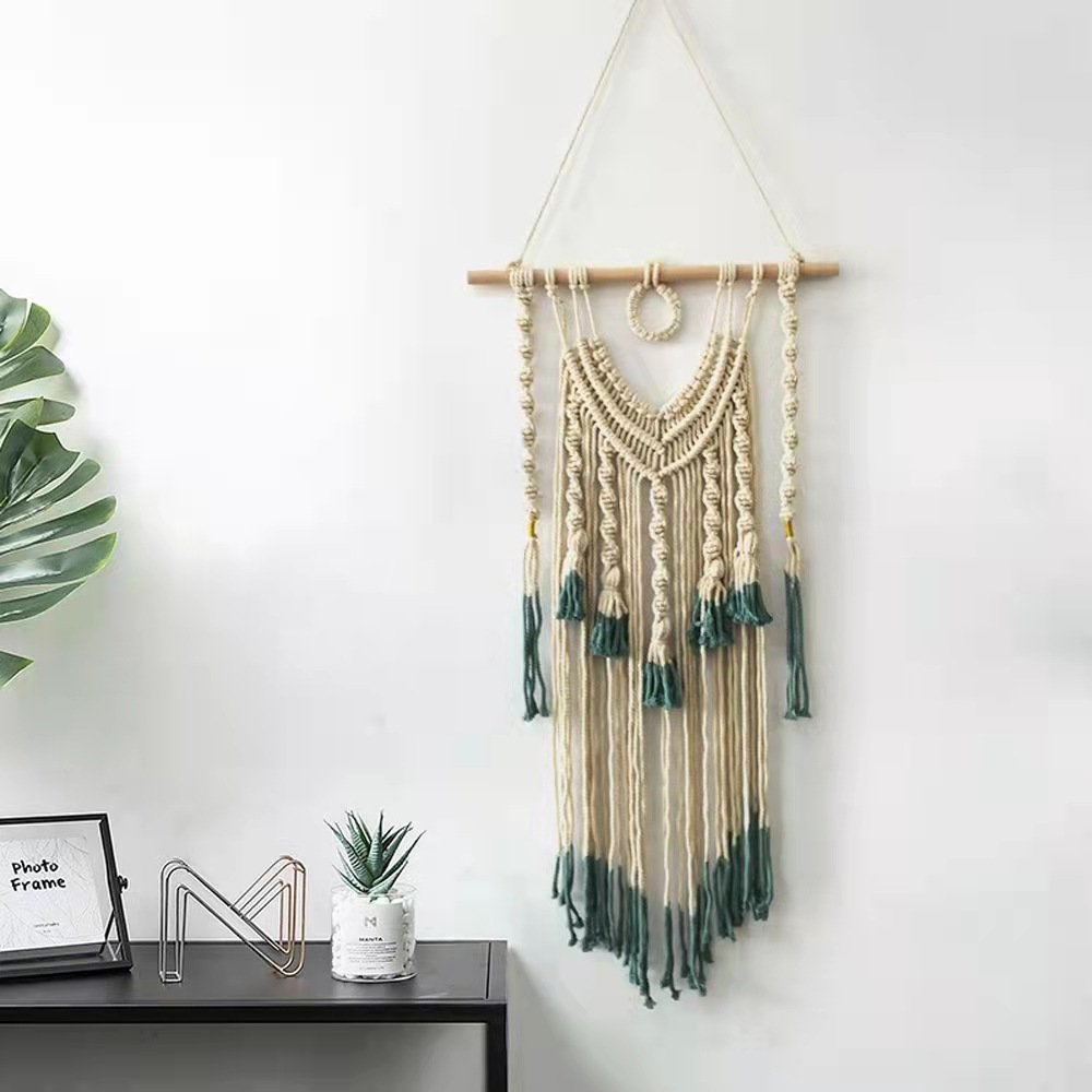 Bohemian Handwoven Macramé Wall Hanging · 9139 2