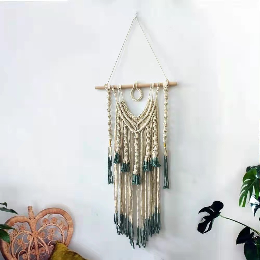 Bohemian Handwoven Macramé Wall Hanging · 9139 3