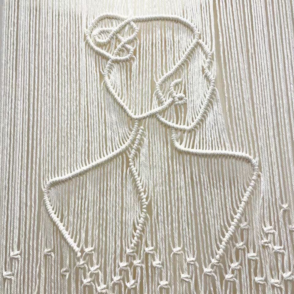 Bohemian Handwoven Macramé Wall Hanging · 5555 3