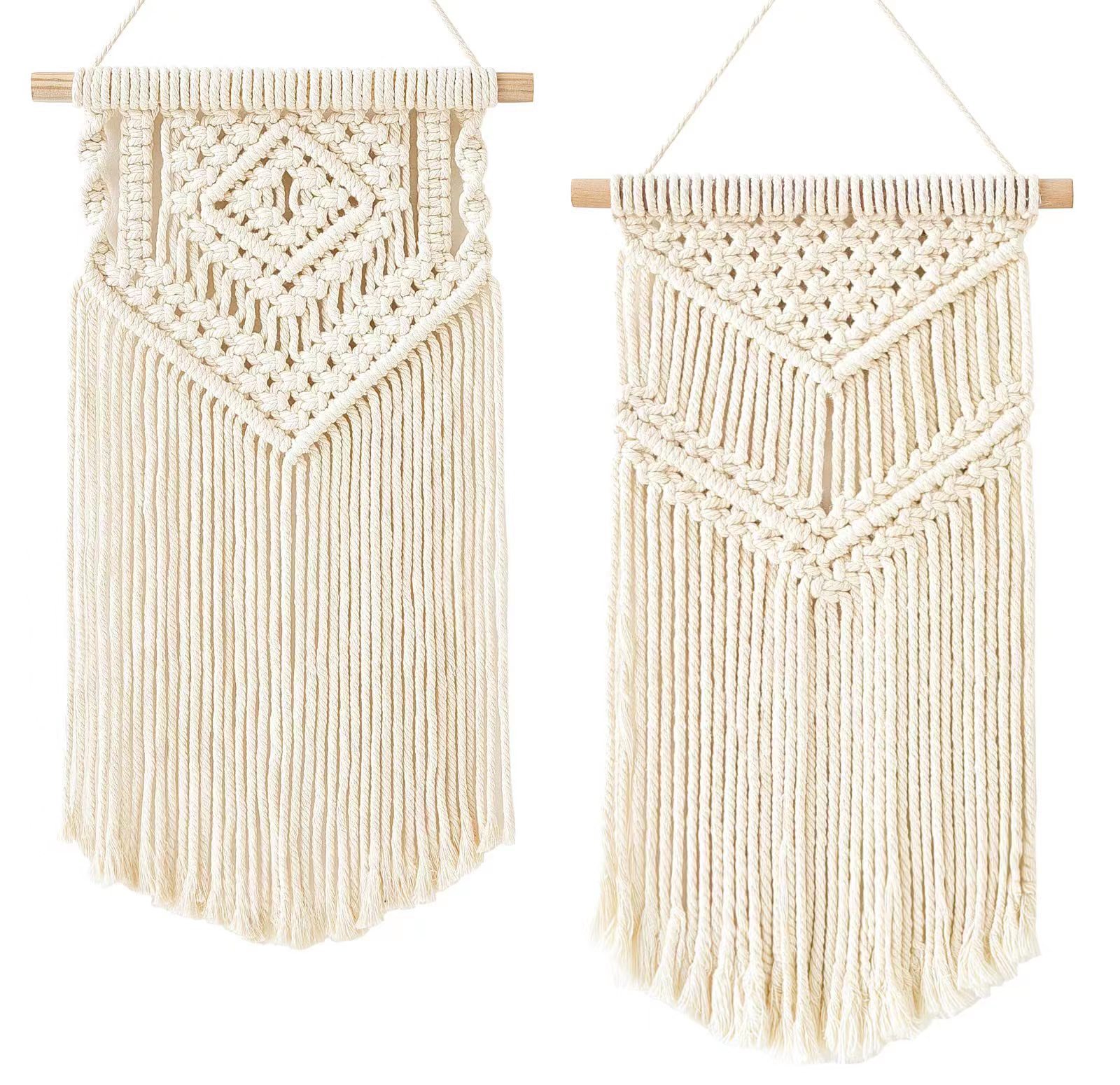 Bohemian Handwoven Macramé Wall Hanging · 1671 3