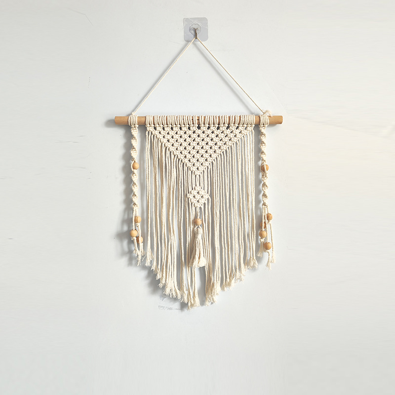 Bohemian Handwoven Macramé Wall Hanging · 8732 3