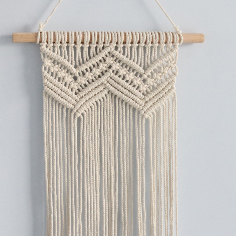 Bohemian Handwoven Macramé Wall Hanging · 8732 16