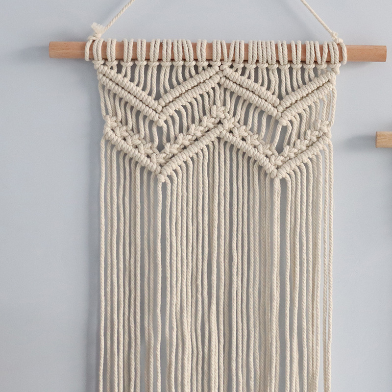 Bohemian Handwoven Macramé Wall Hanging · 8732 17