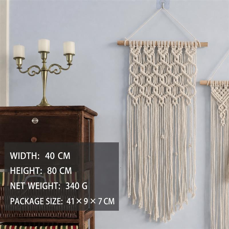 Bohemian Handwoven Macramé Wall Hanging · 8732 19