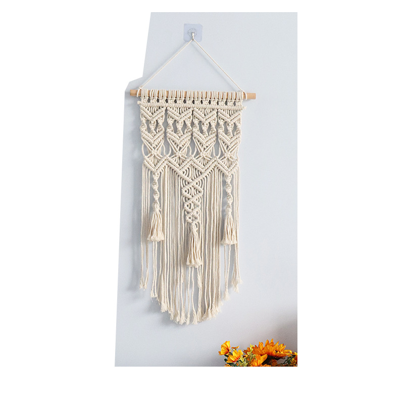 Bohemian Handwoven Macramé Wall Hanging · 8732 21