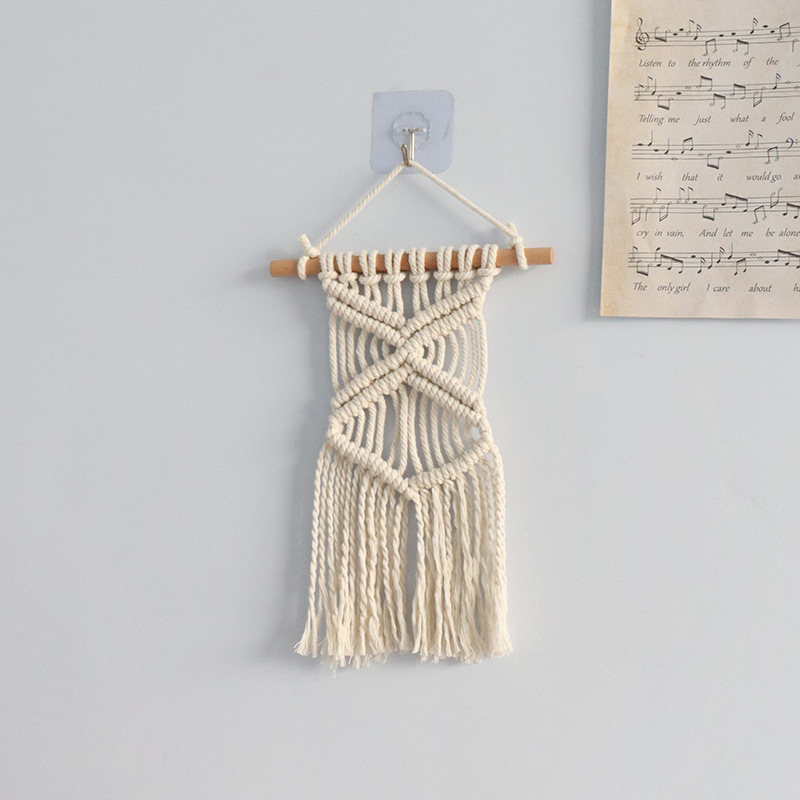 Bohemian Handwoven Macramé Wall Hanging · 8732 22