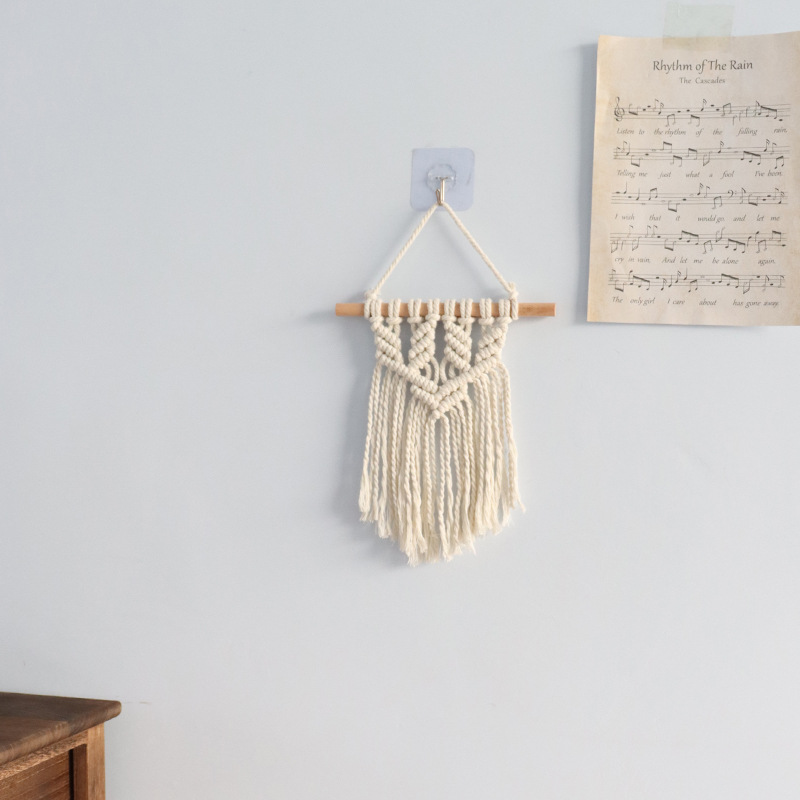 Bohemian Handwoven Macramé Wall Hanging · 8732 24
