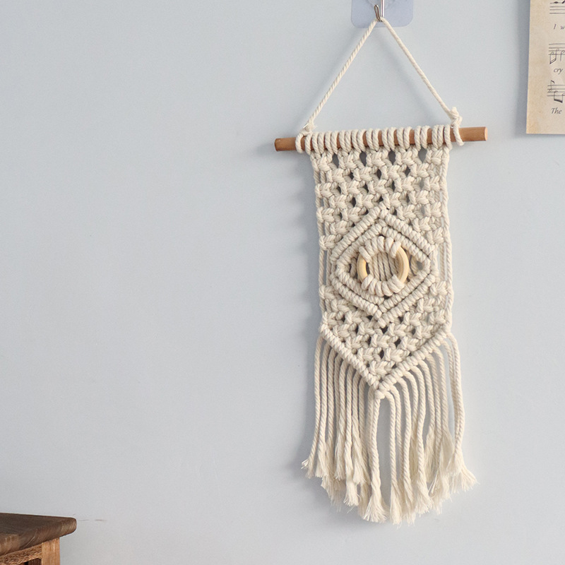 Bohemian Handwoven Macramé Wall Hanging · 8732 28