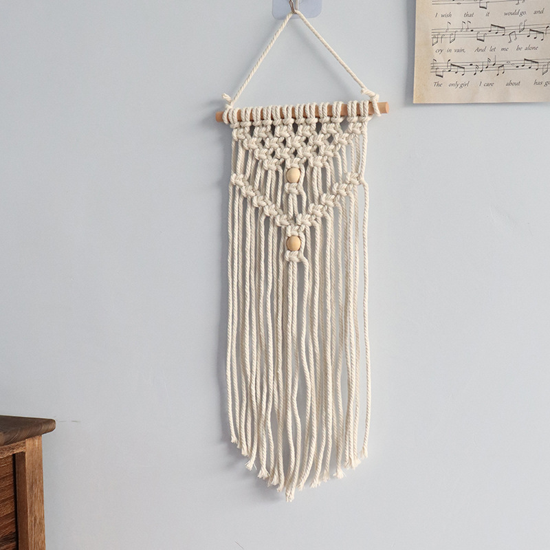 Bohemian Handwoven Macramé Wall Hanging · 8732 29