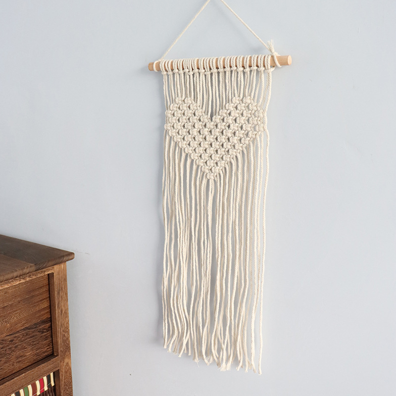 Bohemian Handwoven Macramé Wall Hanging · 8732 32