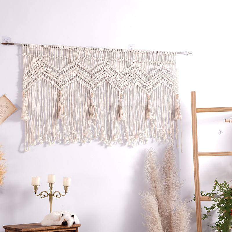 Bohemian Handwoven Macramé Wall Hanging · 8732 35