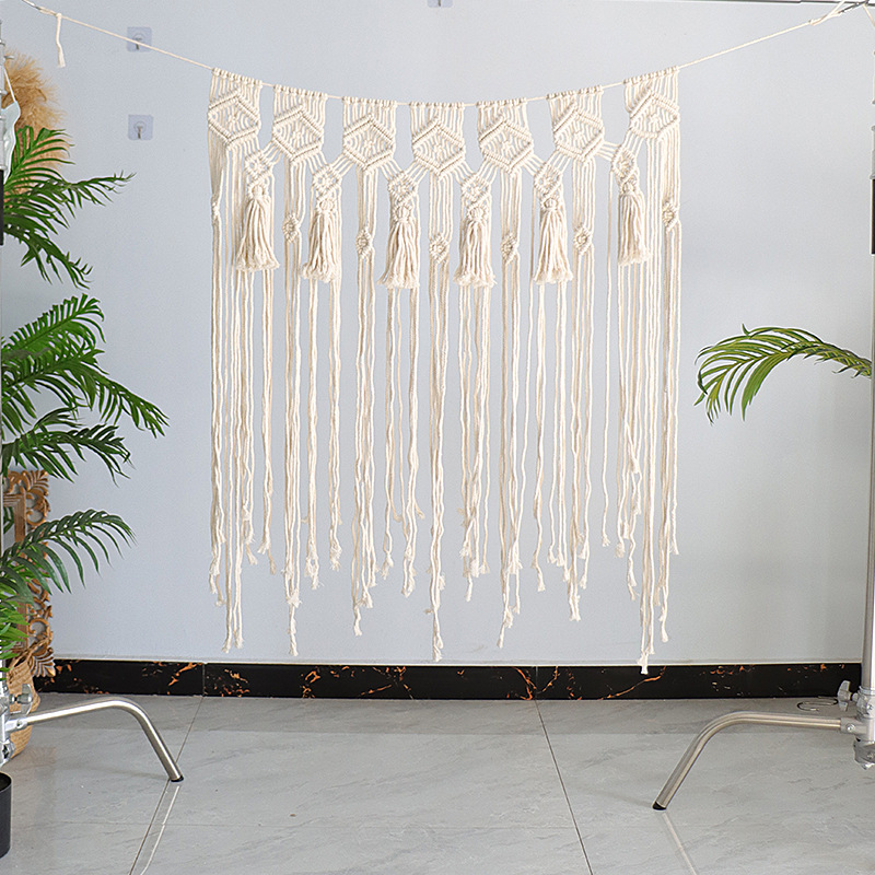 Bohemian Handwoven Macramé Wall Hanging · 8732 38