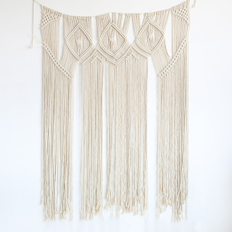 Bohemian Handwoven Macramé Wall Hanging · 8732 39