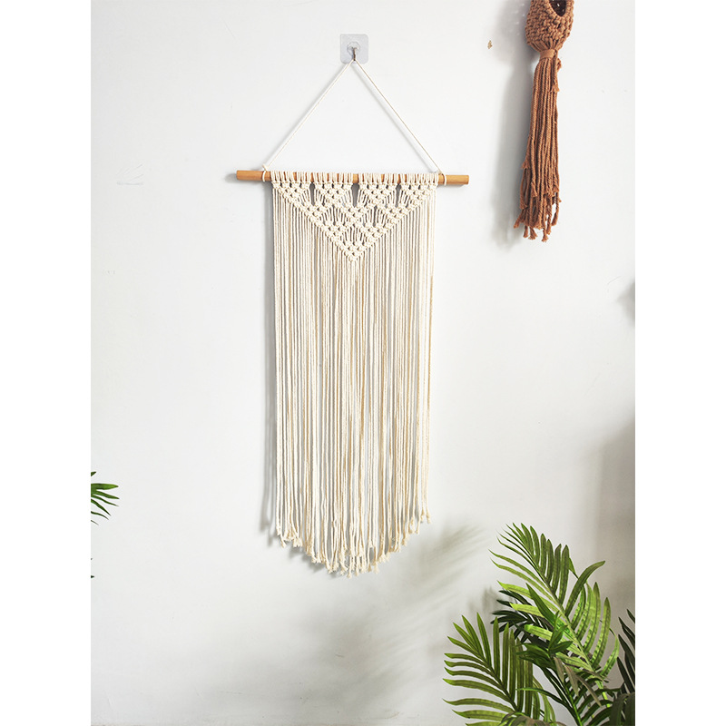 Bohemian Handwoven Macramé Wall Hanging · 8732 41