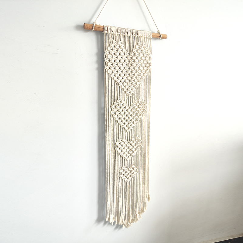 Bohemian Handwoven Macramé Wall Hanging · 8732 43