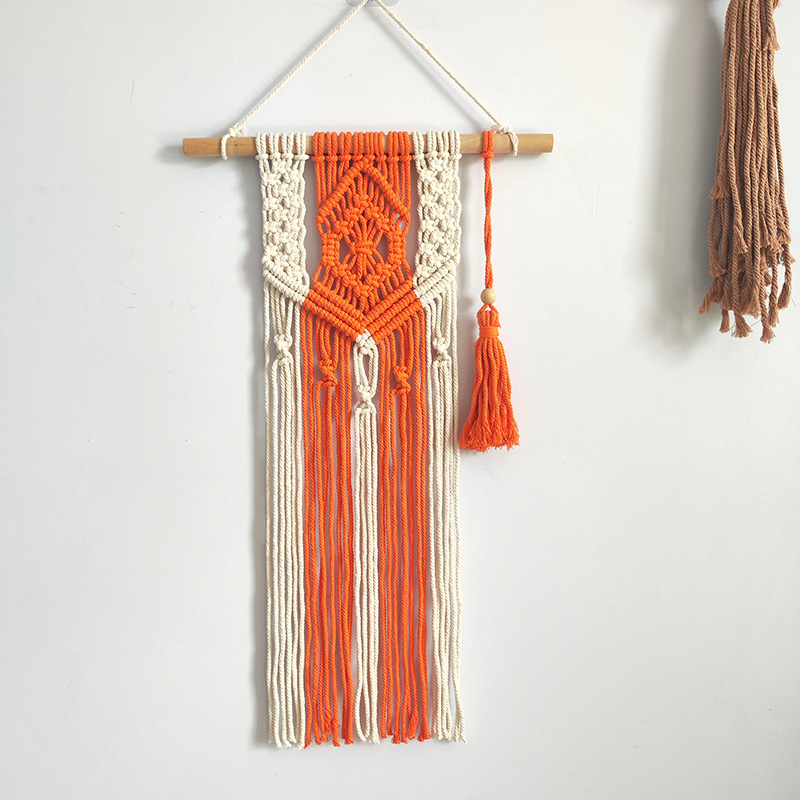 Bohemian Handwoven Macramé Wall Hanging · 8732 44