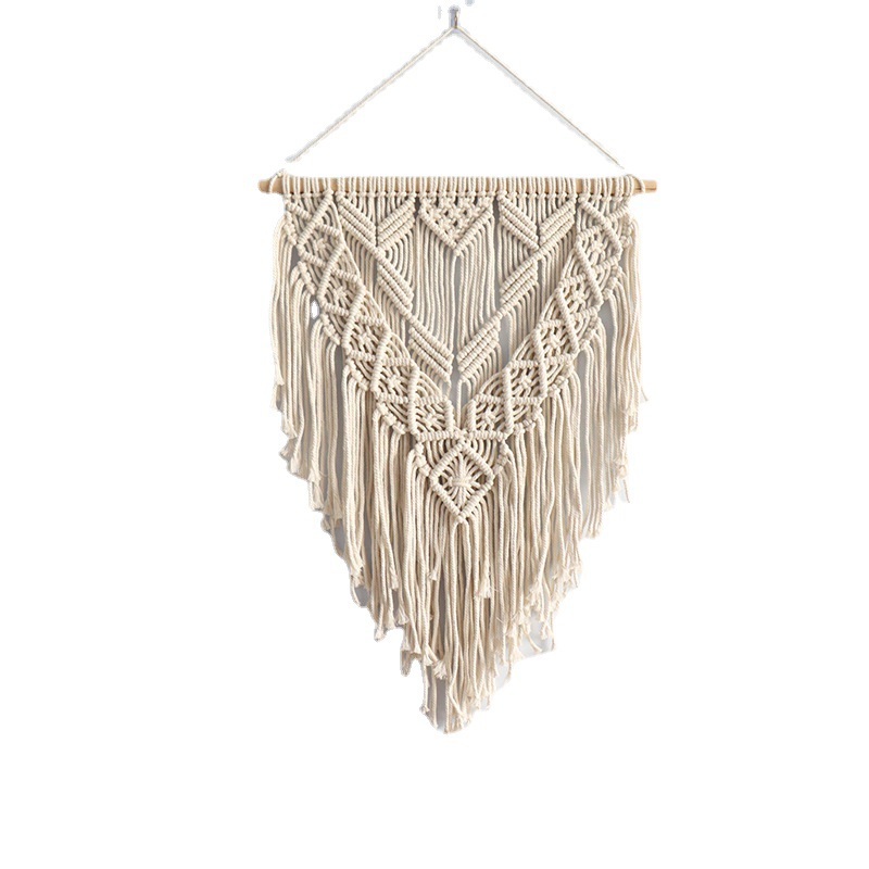 Bohemian Handwoven Macramé Wall Hanging · 8732 47
